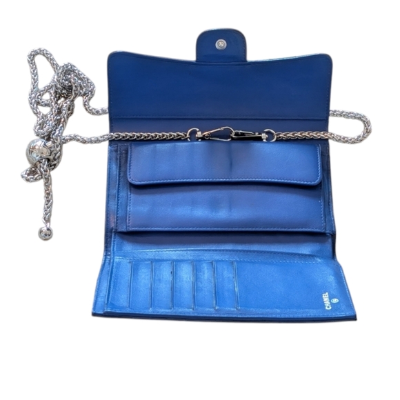 ✅Authentic CHANEL Quilted Flap Wallet - Picture 12 of 13